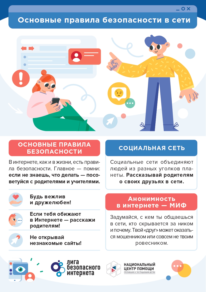 Памятки и буклеты для учащихся.