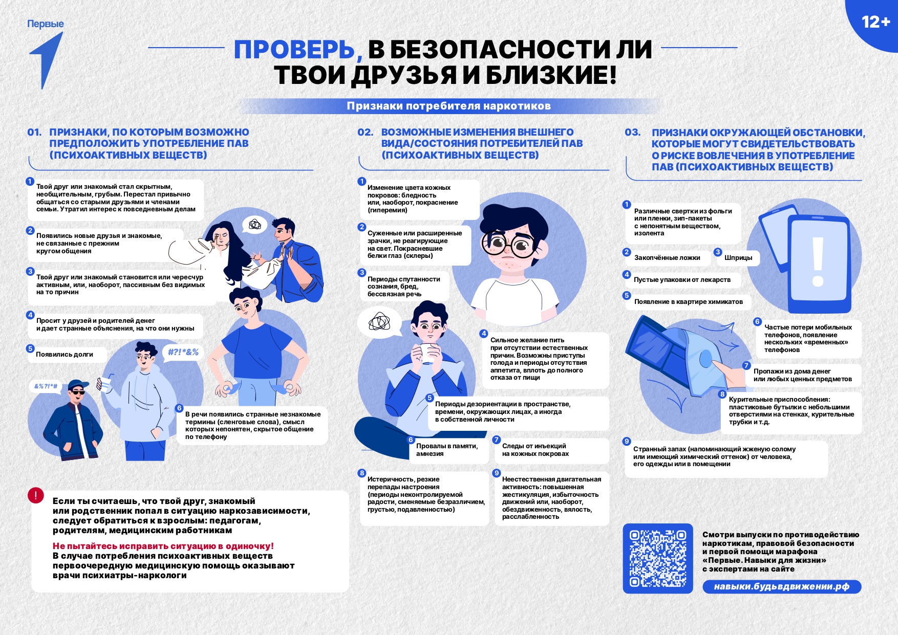 Памятки и буклеты для учащихся.